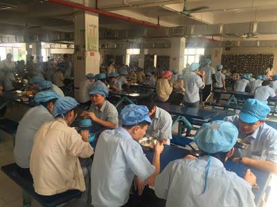 广州南沙工厂食堂承包案例