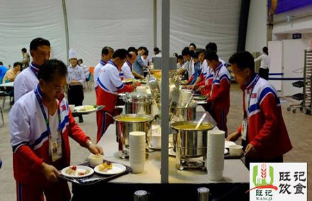 提供自助餐服务