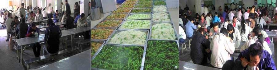 工厂员工食堂12元菜谱实例