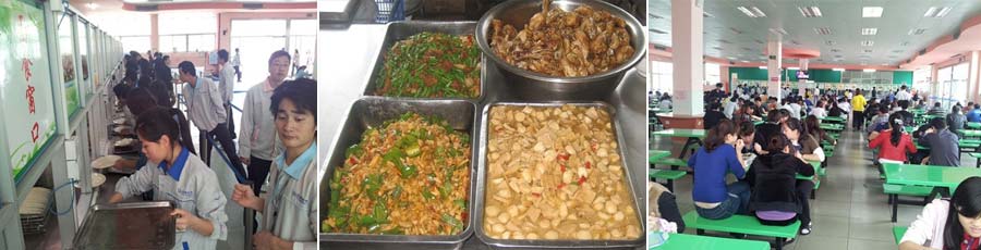 工厂员工食堂13元菜谱实例