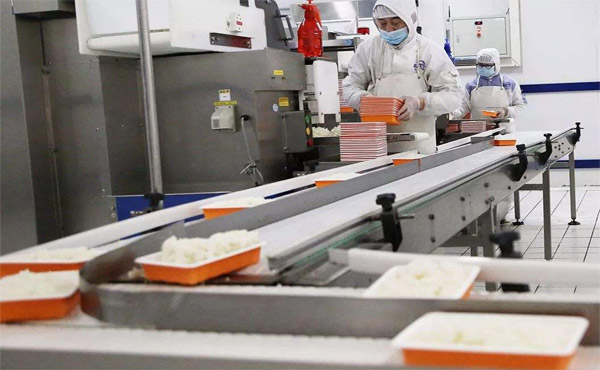 中央厨房冷链盒饭配送