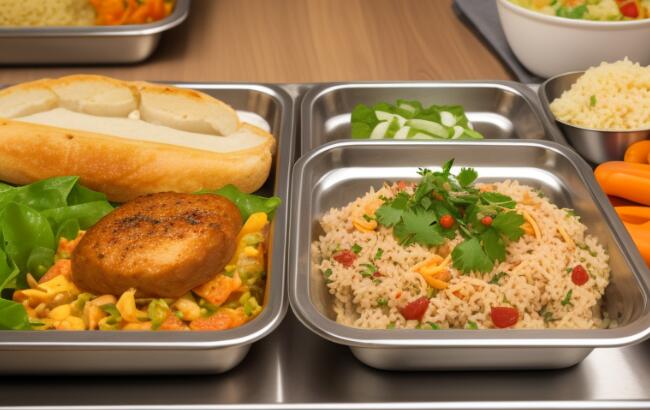 食堂配送的餐料应该按年价算吗 